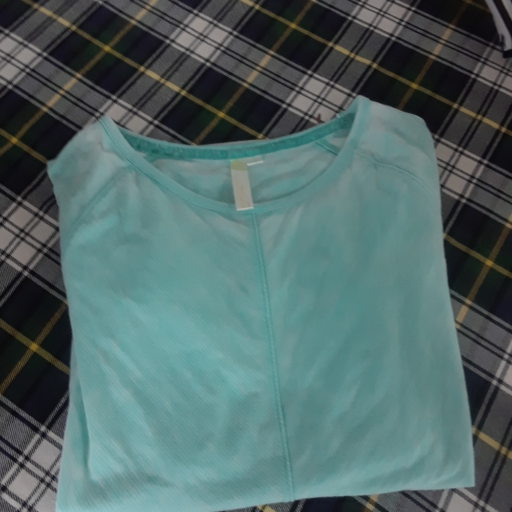 Size S/C green tea long sleeve shirt - Picture 10 of 11